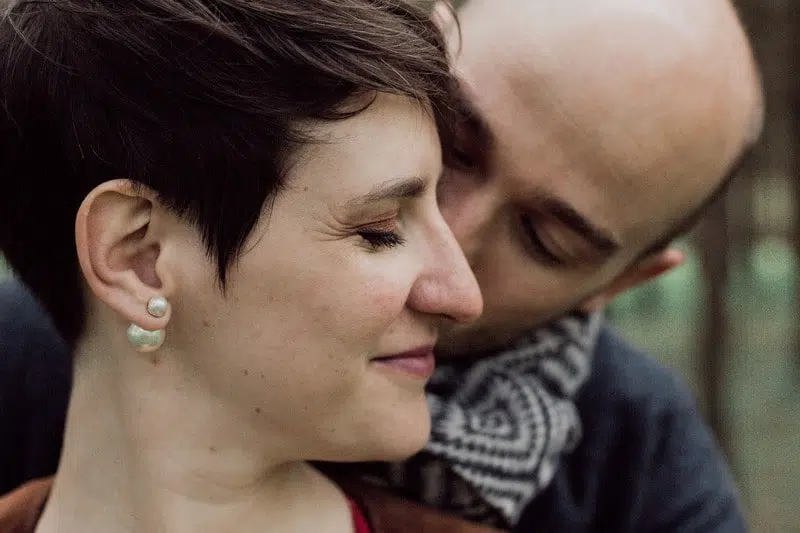 detail portrait couple nature