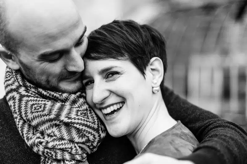 portrait couple femme