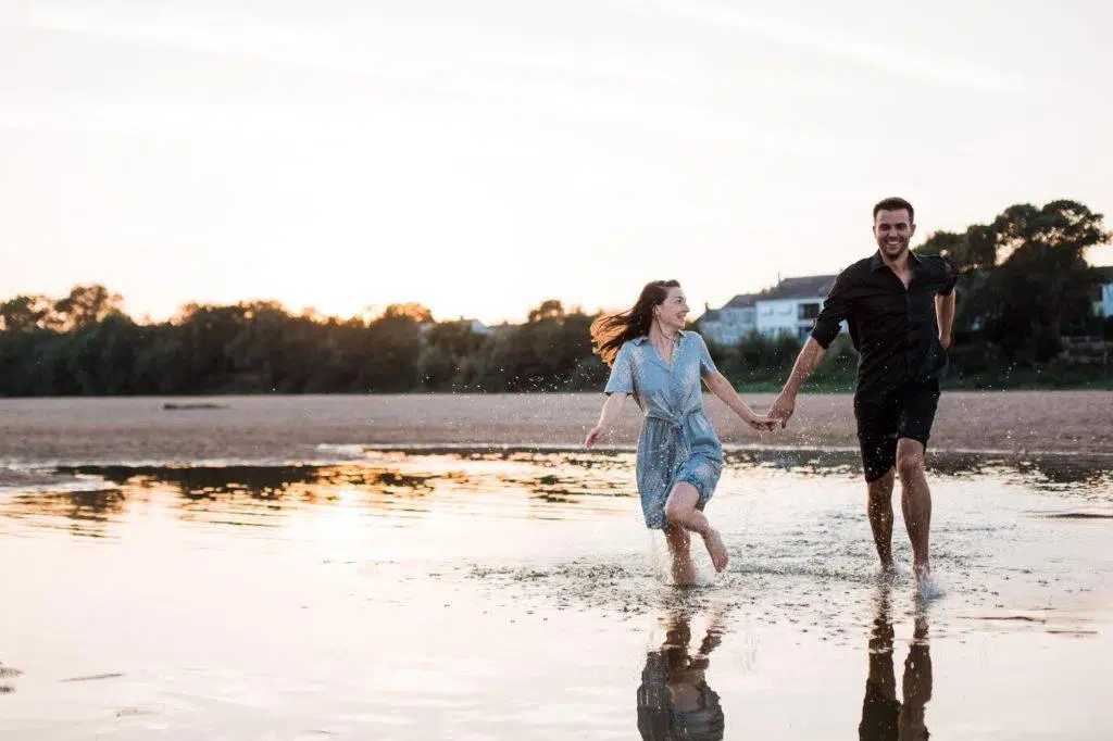 seance couple bord de mer