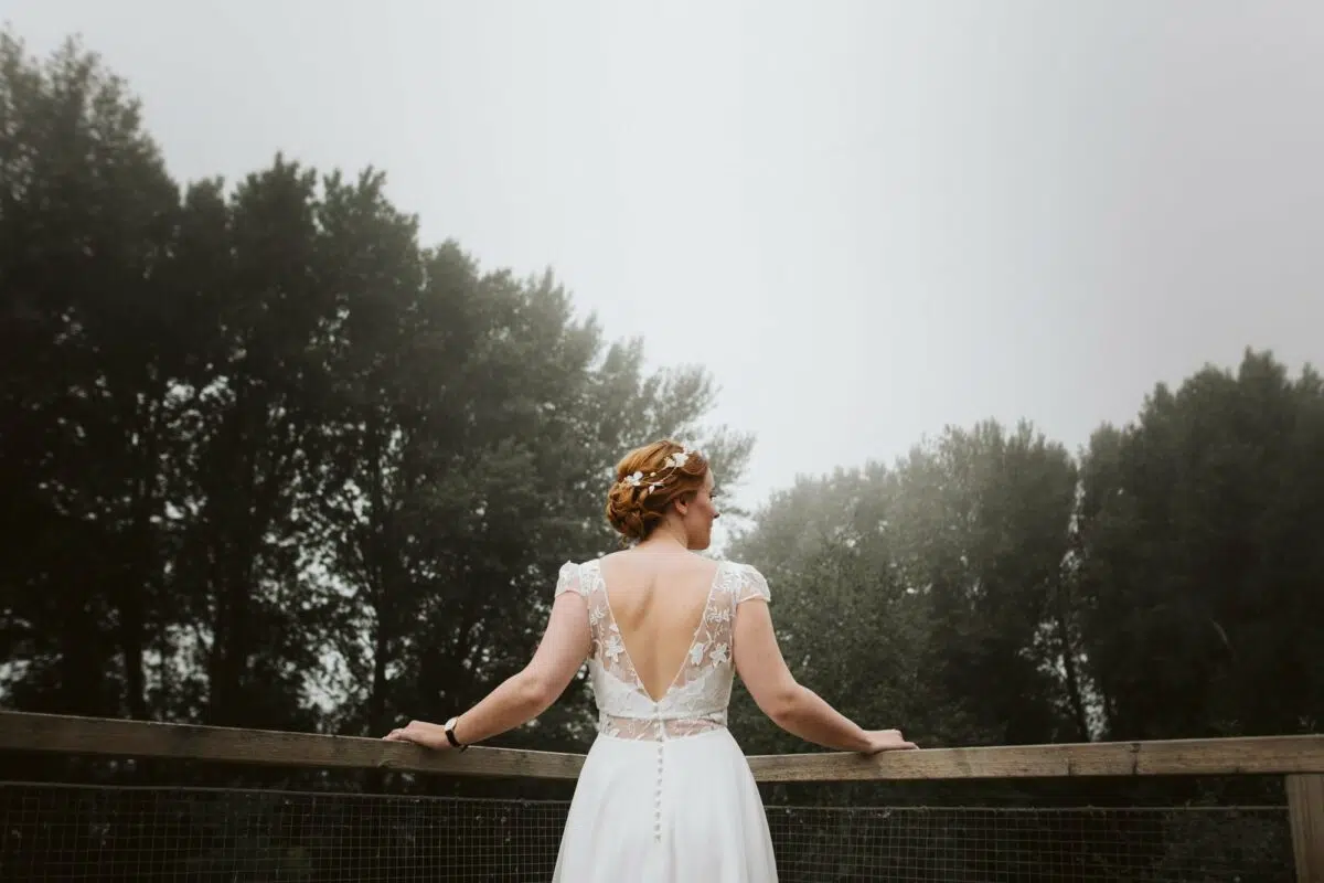 robe mariée brume