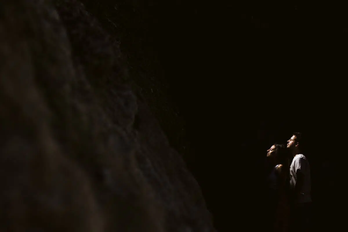 couple lumière créatif