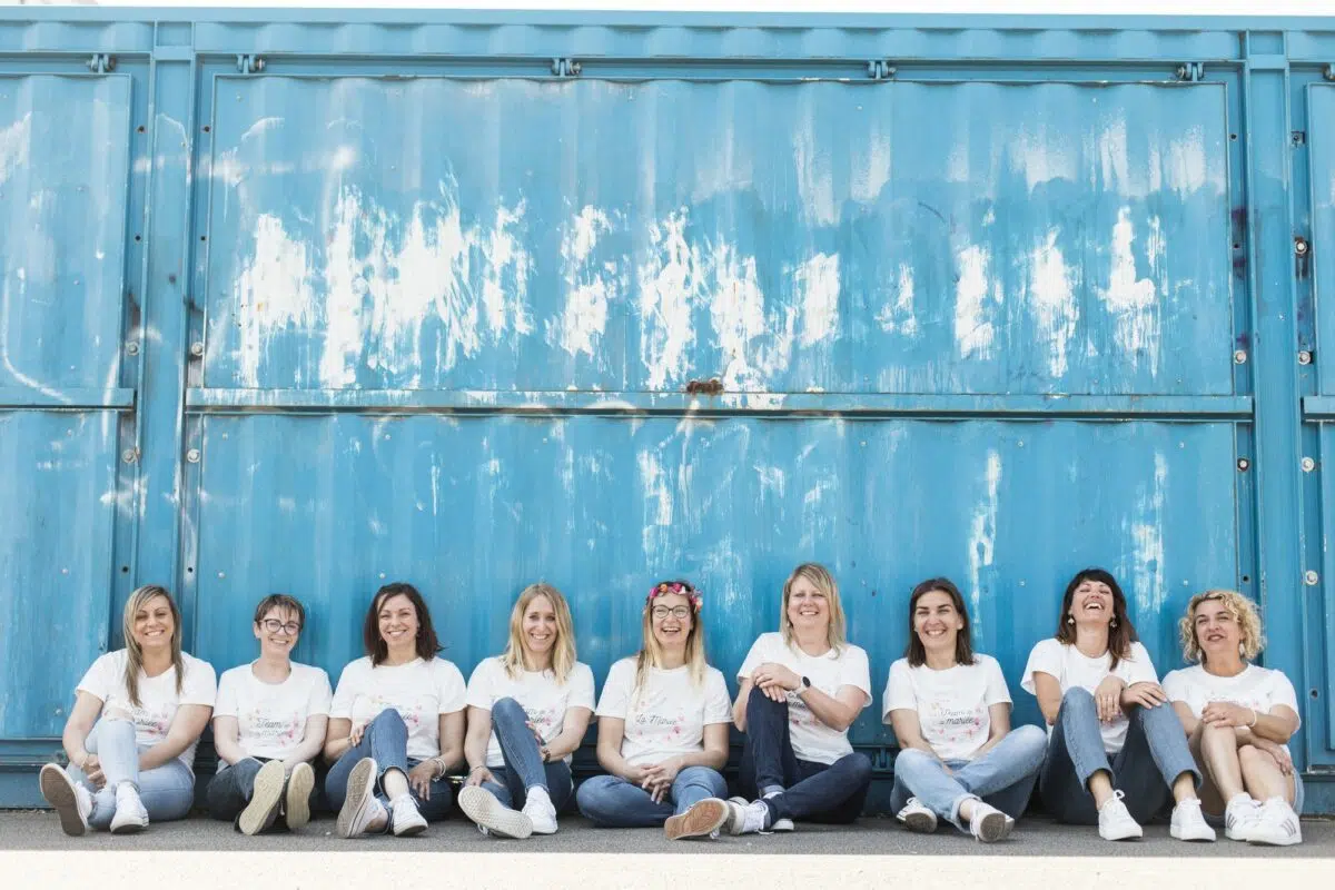 photo evjf container bleu