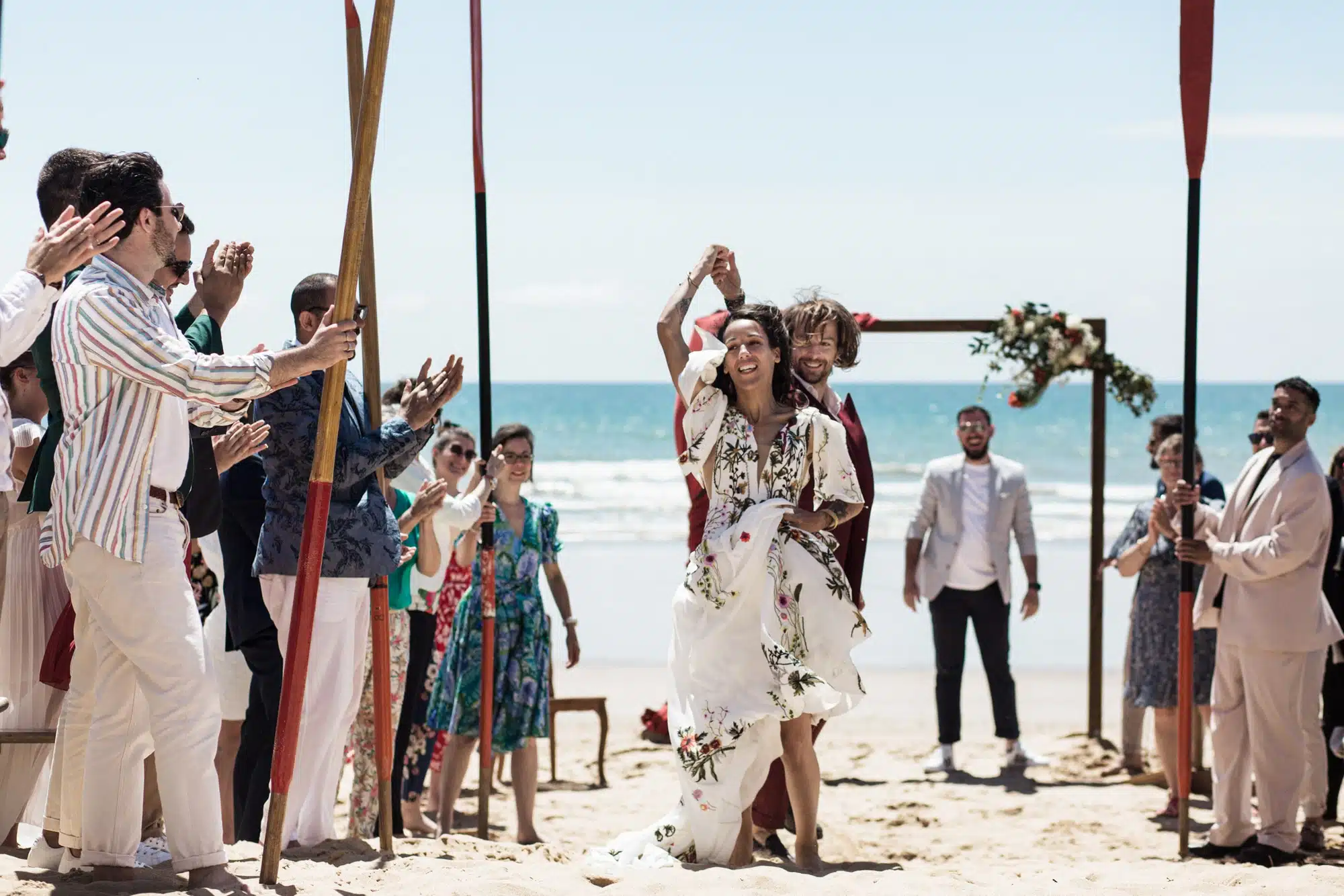 mariage cérémonie laïque sur la plage en vendée